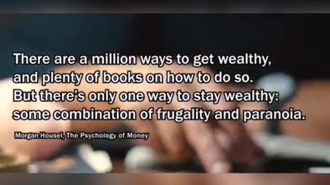 The Psychology of money