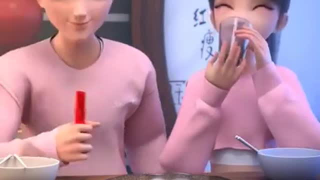 Animetion Romantic Short Video #shorts#brand#foryou