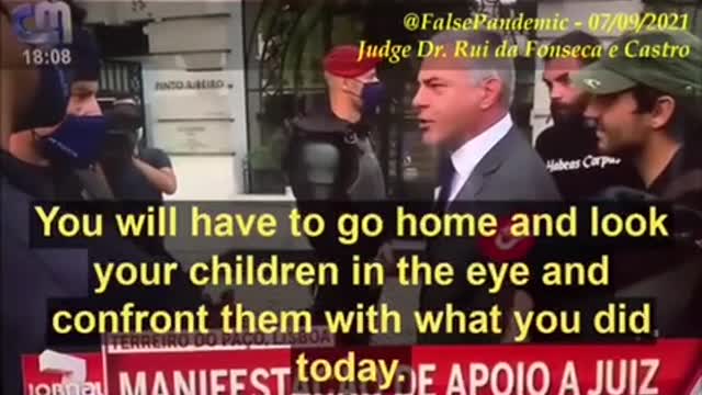 A Judge in Prtugal defending the People from Government Overreach!