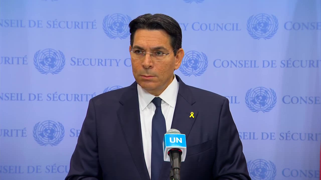 UN: Israel on the Middle East - Security Council Media Stakeout - September 25, 2024