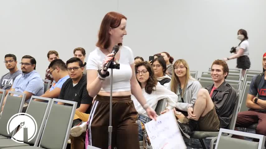 Pro-choice debate. They don't debate, and need to get rid of any semblance of free speech