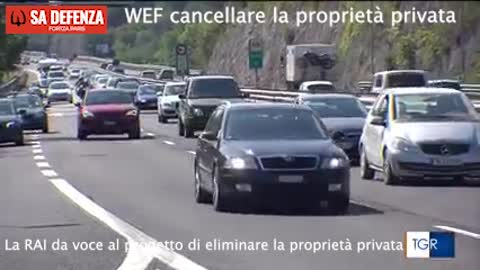 Progetto WEF: cancellare la proprietà privata
