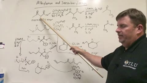 Alkylation and Decarboxylation