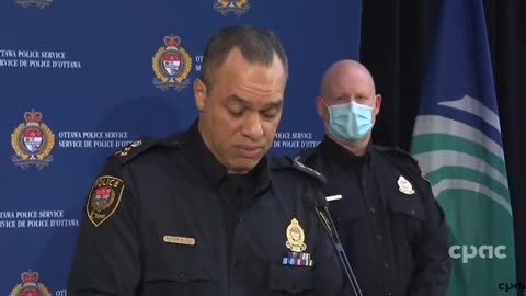 Ottawa Police Chief releases a statement declaring they're targeting the convoy