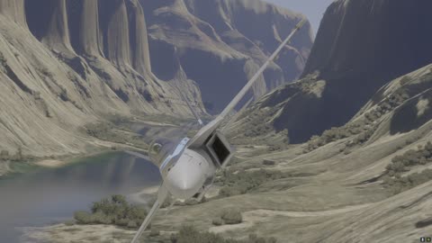 F-18 vs F-18 (buttonedlime807) Grand Canyon Fun Attempt 2