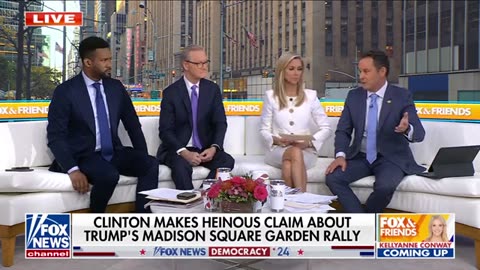 Hillary Clinton Ripped on Fox & Friends for Using 'Old Playbook' Tactics!
