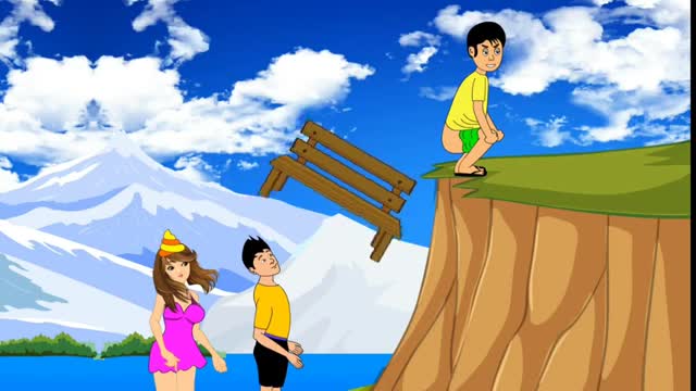 Moto patlo funny video