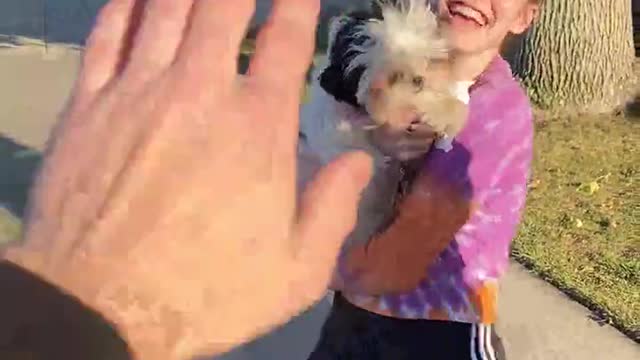 Re-uniting this LOST PUPPY WITH HER OWNER!!