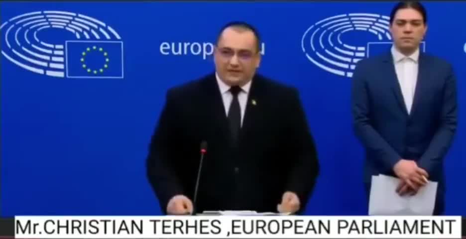 EU Parliament adress to Dictator Truedope! WHY NO CONDEMNATION FROM USA???
