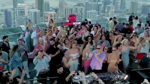 Insane rooftop Party | QATAR HQ