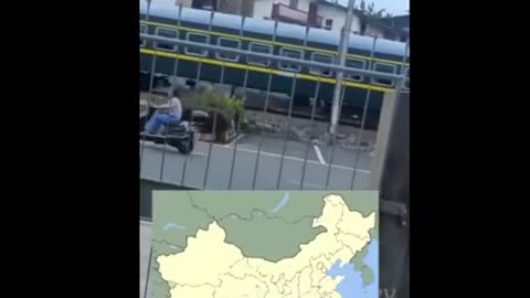 China moving in battle formation