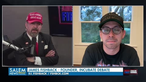 Why we debate lunatics like Destiny. James Fishback with Sebastian Gorka on AMERICA First