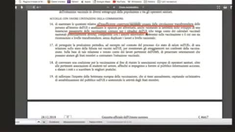 Passaporto vaccinale, un'idea del 2018.