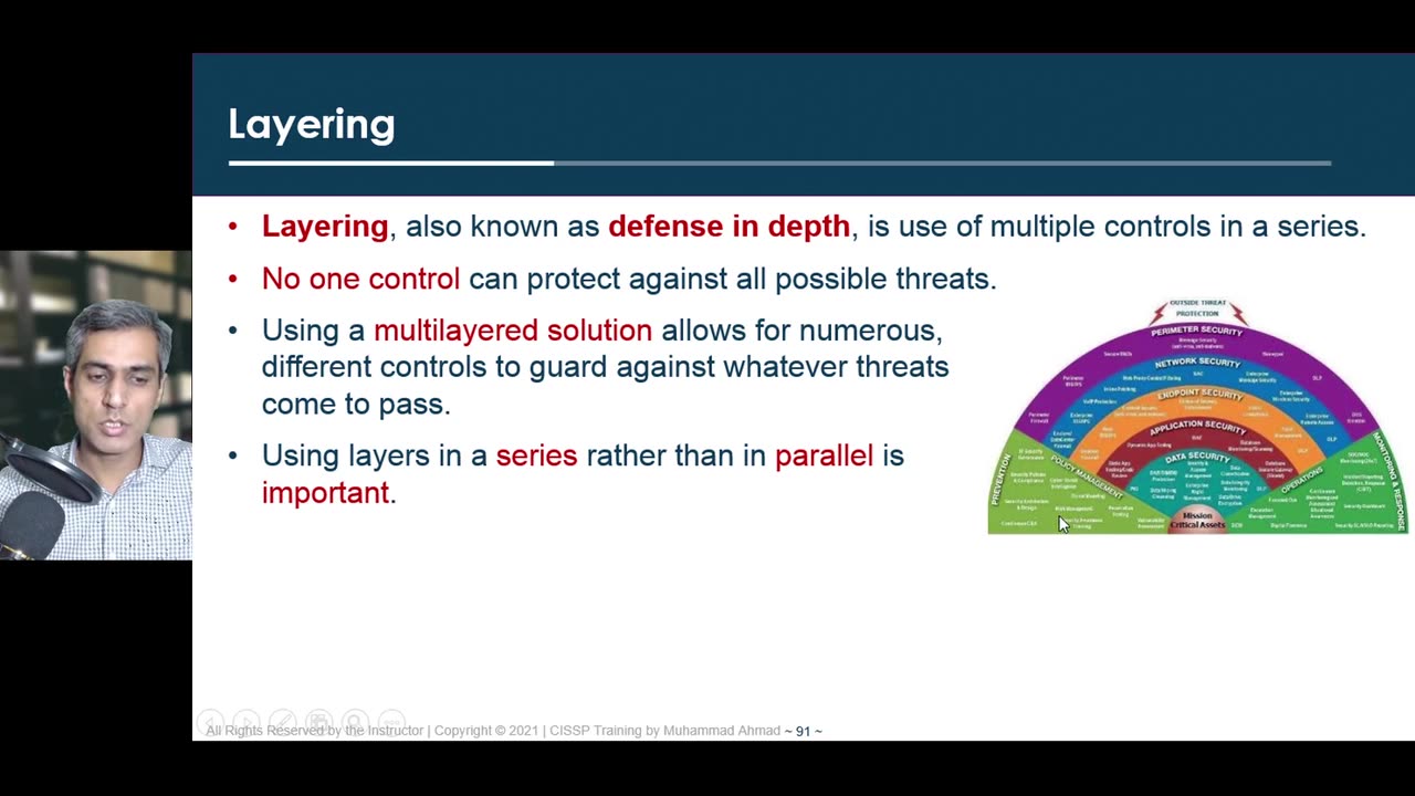 23 - Domain 1-12 Protection mechanism,Layering, Abstraction, data Hiding