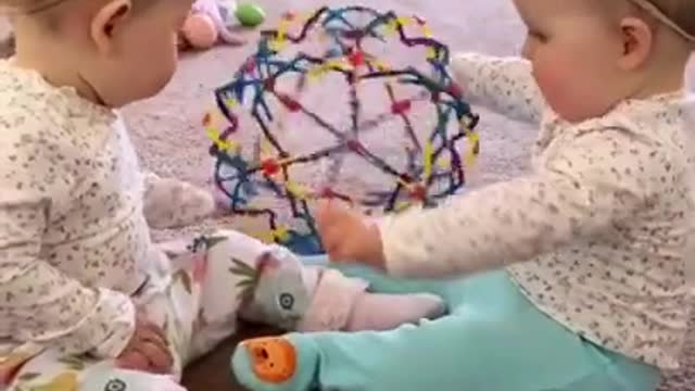 cute baby 🥺 funny video - Twins Baby Video @Funnytoy