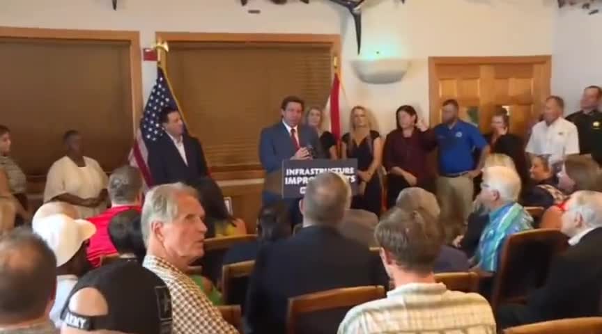 Florida Governor Ron DeSantis: "...Like, can we actually agree that women get pregnant and not men?"