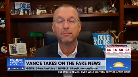 Doug Collins Talks On Kamala and JD Vance