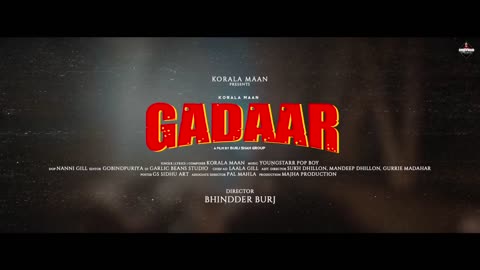 Gadaar (Official Music Video) Korala Maan ｜ Munda Maana Da Album ｜ Punjabi Song 2024