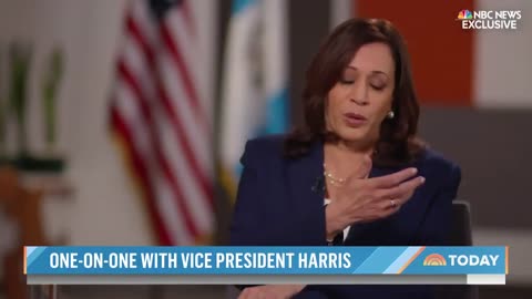 Harris Snaps At Lester Holt