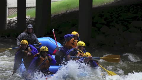 White Water Rafting - Clear Creek 2014