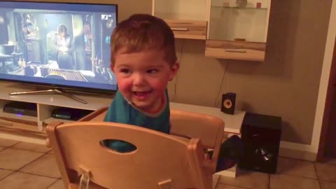 Baby laugh video