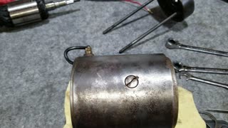 Harley Davidson Model 61 Two Brush Generator rebuild and restoration