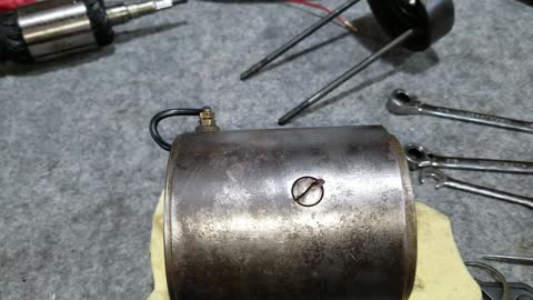 Harley Davidson Model 61 Two Brush Generator rebuild and restoration