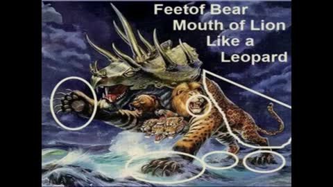 Beast of prey coming up from the sea, with ten horns and seven heads; and upon his horns ten diadems