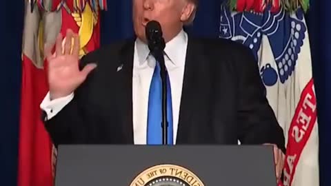 Great speech by Trump