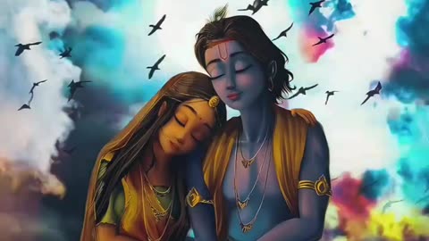 Krishna and Radha