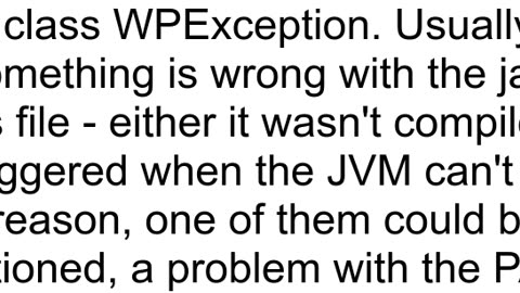 javalangNoClassDefFoundError while running JUnit