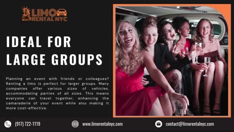 Rent a Limo in NYC: Comfort and Style for Your Next Big Event