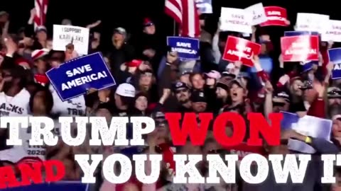 TRUMP WON AND YOU KNOW IT!!!🥳🥳🥳