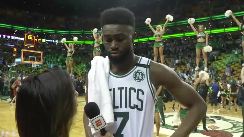 Jaylen Brown after Game 5 'We played one of the best defensive games we've played all year' ESPN