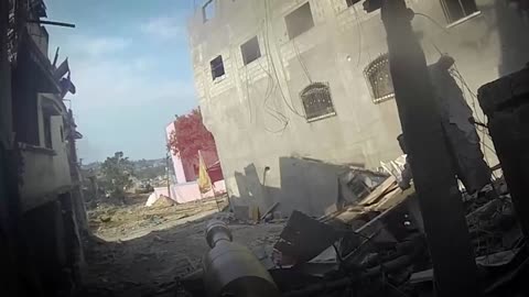 Footage of the fighting in the Gaza Strip