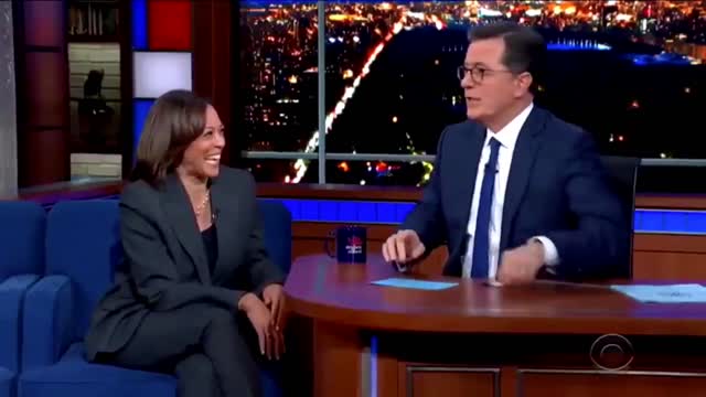 Kamala Hyena Harris Laughing Cackling