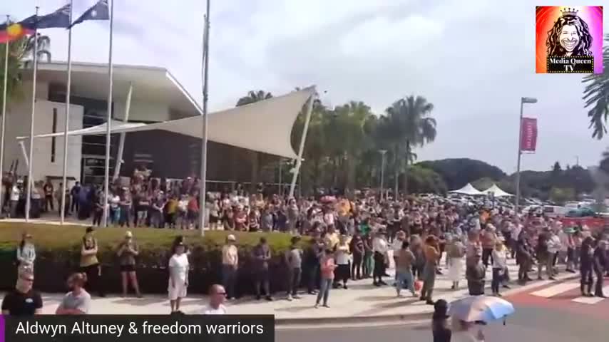 SILENT PROTEST AT THE CITY OF GOLD COAST