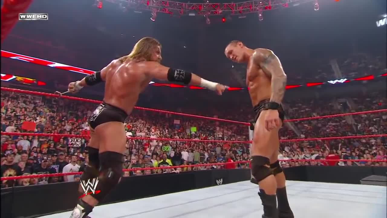 Randy Orton makes it personal with Triple WWE HD