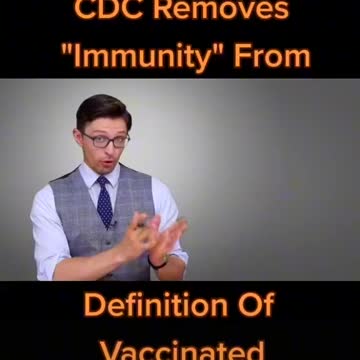 CDC Changes the definition of Immunity