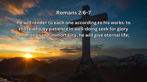 Journey of faith and spiritual growth | Romans 2:6-7 #dailybread #dailyverse #dailybibleverse