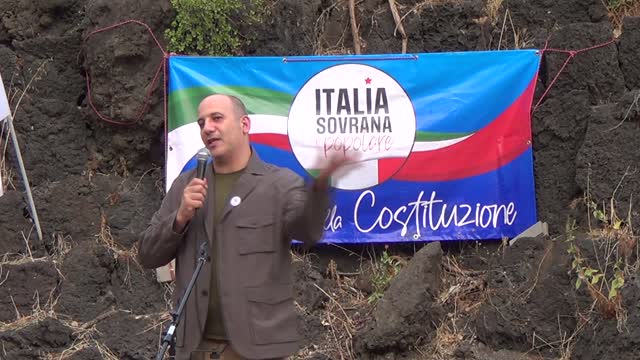 Presentazione Candidati Nazionali Italia Sovrana Popolare del 20-09-2022 - Francesco Toscano