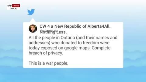 GOOGLE TAKES DOWN LINK EXPOSING FREEDOM CONVOY SUPPORTERS' LOCATIONS AFTER GIVESENDGO HACK