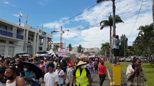 NOUMEA: MANIFESTATION DU 4 DECEMBRE 2021