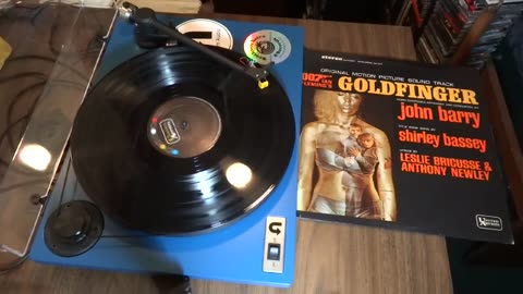 Vinyl Artifact: Goldfinger -John Barry (1964)