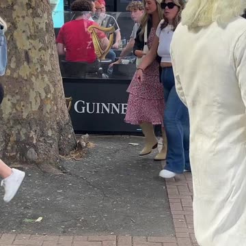 Scared Them from The Back 😂💃