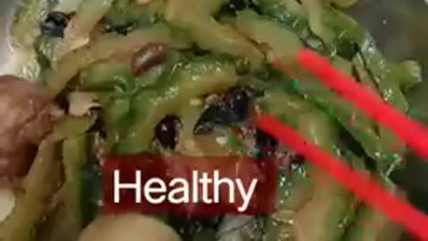FISH WITH BITTER GOURD