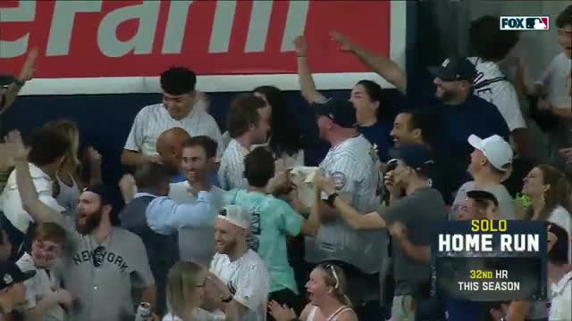 El Home Run número 32 de Aaron Judge en el 2022