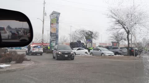 Ambassador bridge situation in Windsor Ontario