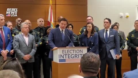 DeSantis Arrests 20 People For Election Fraud Activities
