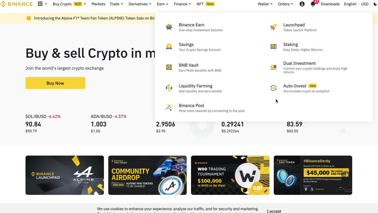 How to make money with binance as a beginner in 2022 (In 10 minutes guide